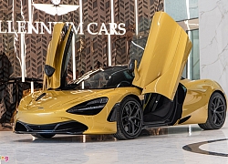 Siêu xe McLaren 720S Spider thứ 4 về Việt Nam xuất hiện tại TP.HCM