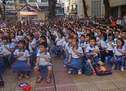 Trường tiểu học TP.HCM sẽ đón và giao nhận học sinh tại cổng trường