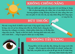 4 thói quen khiến da nhanh lão hóa