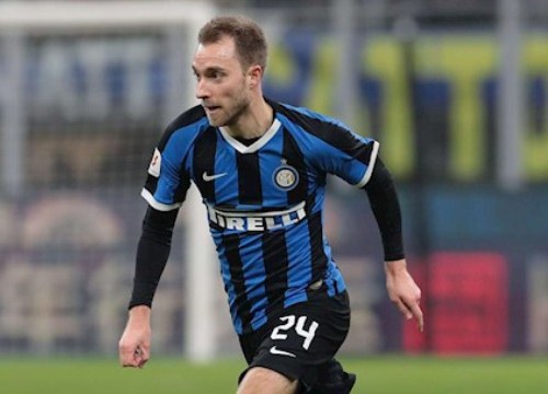 Eriksen quyết tâm giành suất đá chính tại Inter Milan