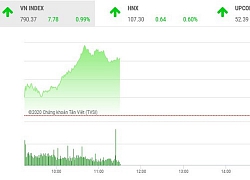 Giao dịch chứng khoán sáng 7/5: Bluechip nâng bước VN-Index lên 790 điểm