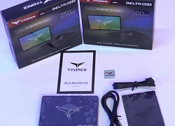 Review ổ cứng SSD TEAM T-Force DELTA MAX 250GB / 500GB: Đã ngon còn thêm đèn đóm lập lòe