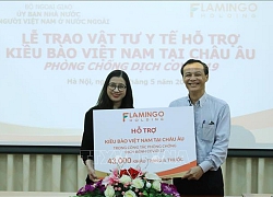 Tiếp nhận vật tư y tế hỗ trợ kiều bào Việt Nam tại châu Âu phòng, chống dịch COVID-19