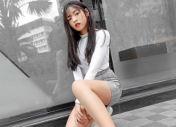 Hotgirl 'Bắp cần bơ' Thanh Tâm tiết lộ lý do vì sao thân hình vốn mi nhon vượt tiêu chuẩn nhưng lên hình lại 'đô con'