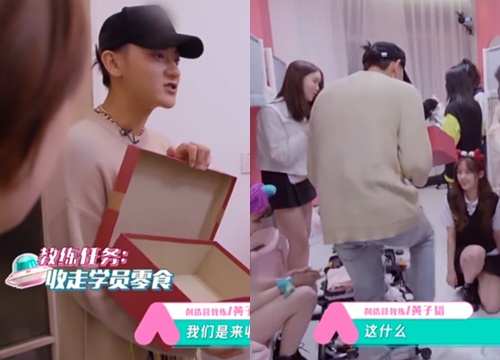 Không muốn thí sinh tăng cân như học trò của Lisa, Tao - Luhan tới tận ký túc xá "Sáng Tạo Doanh" tịch thu món "nguy hiểm" này