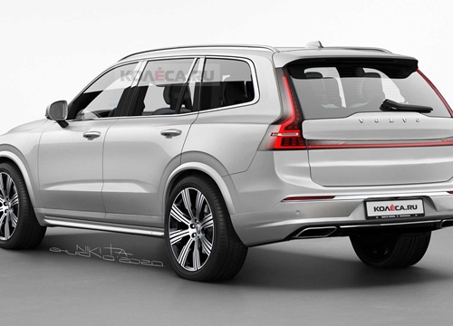 Lộ thêm thông tin về Volvo XC100 - SUV chủ lực đấu BMW X7