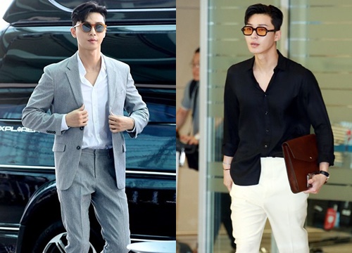 "Ông chủ Danbam" Park Seo Joon đúng là nam thần sân bay: Lúc như CEO đã giàu còn soái, khi đi dép xỏ ngón cũng ngầu như catwalk