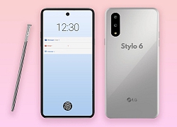 Stylo 6 lộ ảnh render màn hình giọt nước, tích hợp bút cảm ứng, LG đinh làm gì?