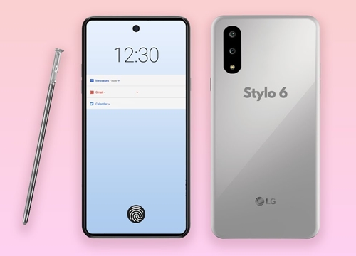 Stylo 6 lộ ảnh render màn hình giọt nước, tích hợp bút cảm ứng, LG đinh làm gì?