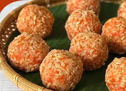 Bánh Khoai gấc hồng ngọc