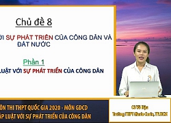 Bí quyết ôn thi tốt nghiệp THPT đạt điểm cao môn GDCD: Sự phát triển