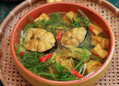 Cá lăng om chuối đậu đơn giản mà thật là ngon