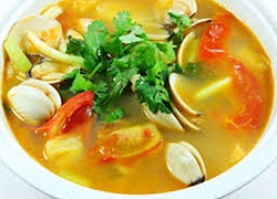 Canh ngao nấu sấu chua thanh mát cho bữa cơm trưa