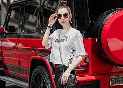 Huỳnh Vy mix đồ với loạt túi hiệu