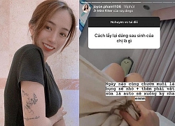 Đang ở cữ, ái nữ nhà Minh Nhựa "trốn" đi biển, diện bikini khoe dáng nuột sau sinh