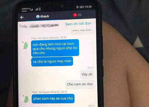 Đặt shipper đi lấy hàng rồi nhắn tin "phần cơm này là của chú", anh tài xế ngỡ khách bùng hàng nào ngờ một loạt điều bất ngờ khác đã xảy ra