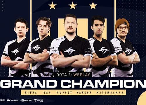 Dota 2: Puppey 'chẳng làm gì' vẫn giúp Secret dễ dàng vô địch WePlay! Pushka League