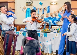 Mai Hồng Nhung được lòng hai con riêng của chồng