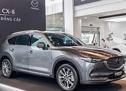 Mazda CX-8 giảm giá 150 triệu, 'đe nẹt' Hyundai Santa Fe, Toyota Fortuner