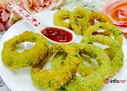 Mực tẩm bột chiên giòn thơm ngon, cả nhà cùng thích
