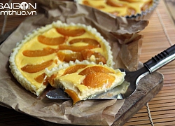 Thơm ngon, đẹp mắt bánh tart đào