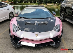 Cận cảnh Lamborghini Aventador Liberty Walk phong cách 'nữ tính' của đại gia Đà Lạt