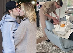Vợ Justin Bieber hào hứng đắp mặt nạ, chăm sóc da cho chồng tại nhà