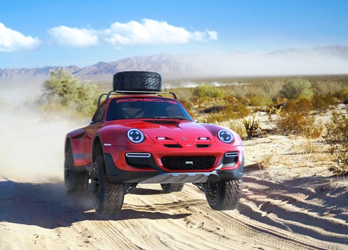 Porsche 911 Turbo biến thành xe offroad