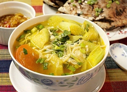 Canh nấm nấu chua thanh mát