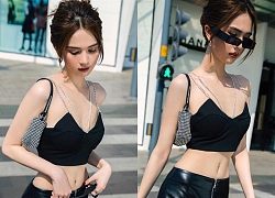 Chọn crop-top khoe eo thon như Ngọc Trinh hay váy jeans năng động giống Hoàng Thùy?