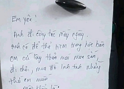 Chồng đi công tác để thẻ ATM ở nhà dặn thoải mái tiêu, vợ "suýt ngất" khi đọc đến dòng mật khẩu