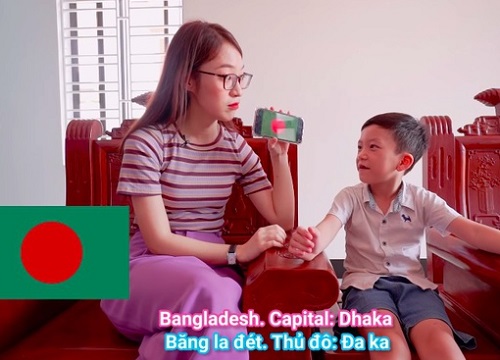 Khánh Vy bất ngờ với tài nói tiếng Anh của cậu bé 6 tuổi Siêu trí tuệ