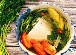 Canh cá chim biển