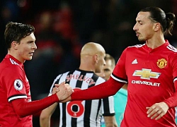 Với Lindelof, đàn anh Ibrahimovic là ngôi sao xuất sắc nhất