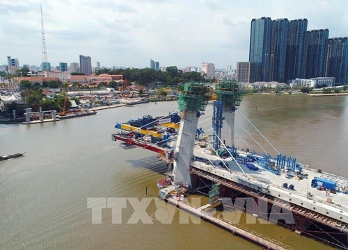 Cầu Thủ Thiêm 2 sẽ thông xe kỹ thuật cuối năm 2020