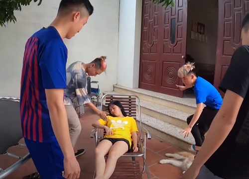 Con trai bà Tân Vlog và nhóm bạn tiếp tục bị tố 'diễn quá lố bịch' trong clip 'vứt em gái đang ngủ xuống hồ'