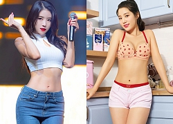 Khẩu chiến giữa 2 hiện tượng sexy Kpop: Đàn chị khoe body, đàn em chê "Trông như đũa ấy, còn tôi vừa quay quảng cáo nội y nè"