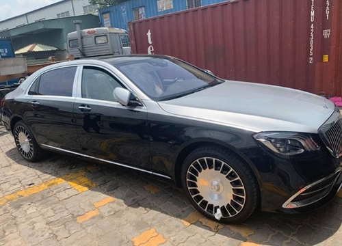 Khui công Mercedes-Maybach S 560 'Duo-Tone' đầu tiên Việt Nam: Riêng màu sơn có giá đắt đỏ hơn Toyota Vios