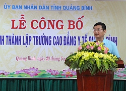 Quảng Bình: Thành lập Trường Cao đẳng Y tế