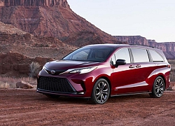 Toyota Sienna 2021 cơ bắp và công nghệ hơn