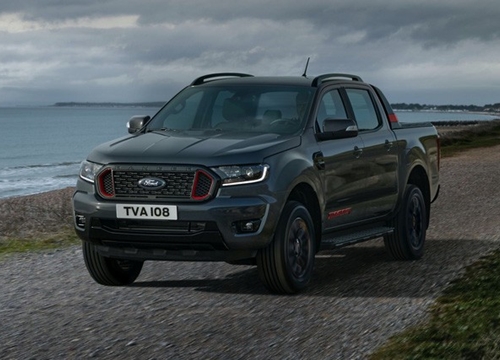 Trình làng Ford Ranger Thunder - Bán tải 'sấm sét' lai Wildtrak và Raptor