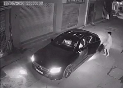 Clip: Phẫn nộ nhóm thanh niên đi xe sang Mercedes dùng súng bắn trộm mèo trong đêm