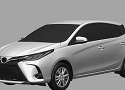 Toyota Yaris 2021 lộ thiết kế mới giống Altis