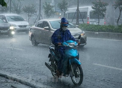 Bắc Bộ mưa rào, Trung Bộ có nơi nắng nóng gay gắt trong ngày cuối tuần