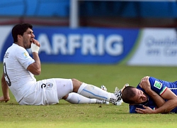 Chiellini ngưỡng mộ Suarez vì cắn anh tại World Cup