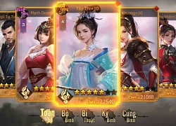 Khi SLG kết hợp thẻ tướng sẽ tạo nên gameplay cực kì &#8220;bánh cuốn&#8221; trong Giang Sơn Mỹ Nhân