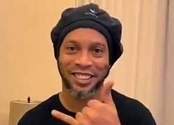 Ronaldinho tái xuất, bất ngờ tham gia sự kiện đặc biệt có Messi & Ronaldo