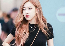 Rosé mặc quần ống rộng trông sành điệu như fashionista