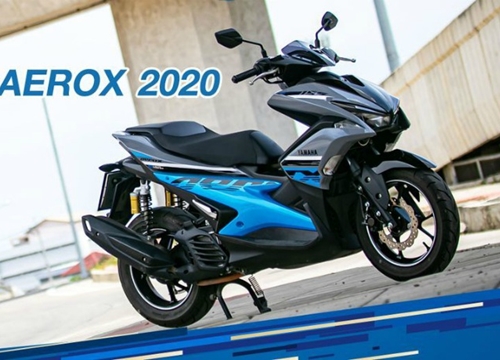 Cận cảnh xe ga thể thao 2020 Yamaha AEROX 155 giá 47,8 triệu đồng