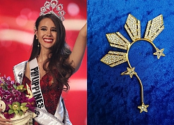 Catriona Gray và chiếc khuyên tai thể hiện tinh thần dân tộc